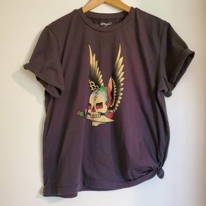 Ed Hardy Women's Dagger Tee Large